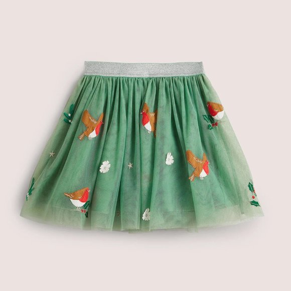 Mini Boden Other - NWT Mini Boden Tulle Appliqué Skirt